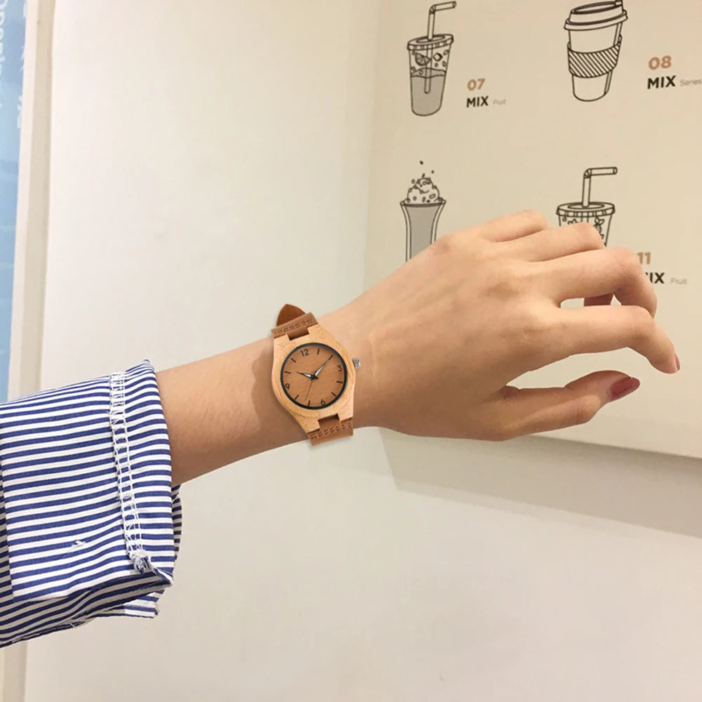 Montre en bois terran - Bois Eden
