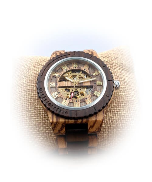 MONTRE EN BOIS AUTOMATIQUE BE Impérator - Bois Eden