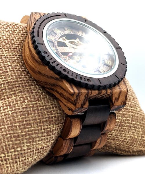 MONTRE EN BOIS AUTOMATIQUE BE Impérator - Bois Eden