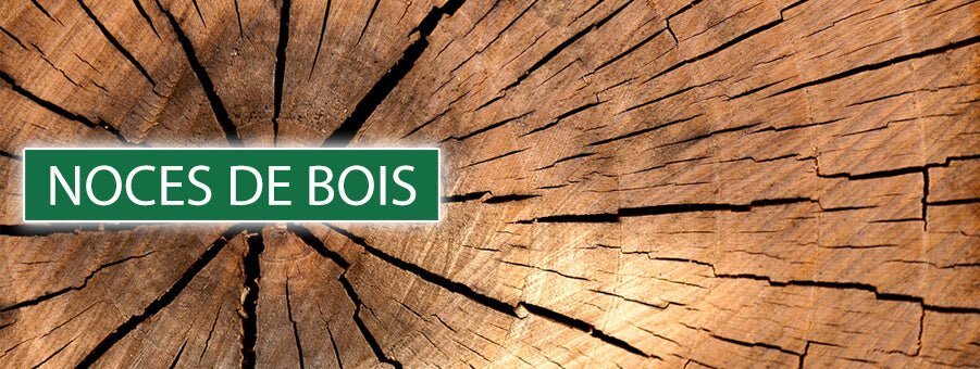 5 ans de mariage : La noce de bois - Bois Eden