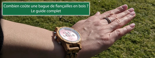Combien coûte une bague de fiançailles en bois ? Le guide complet - Bois Eden