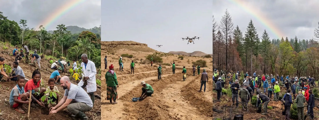 reforestation mondiale plantation arbres écologie développement durable