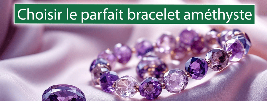 Choisir le parfait bracelet améthyste : guide pratique - Bois Eden