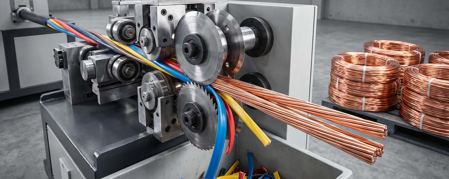 Comment les machines à dénuder les câbles réduisent le travail