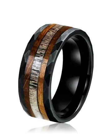 Bague Dornak Nerval noir profond