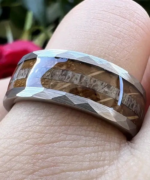 bague en bois homme