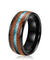 bague bois noir essence du pacifique