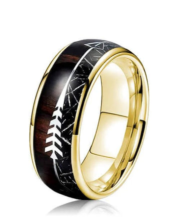 BAGUE BOIS Flèche de Cupidon or Caprice