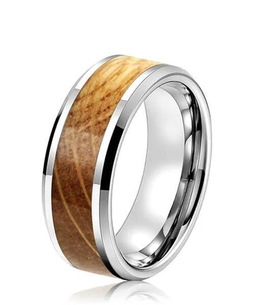 BAGUE BOIS Fortune Nomad argent