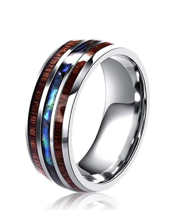 BAGUE EN BOIS ARTISANAL Ark