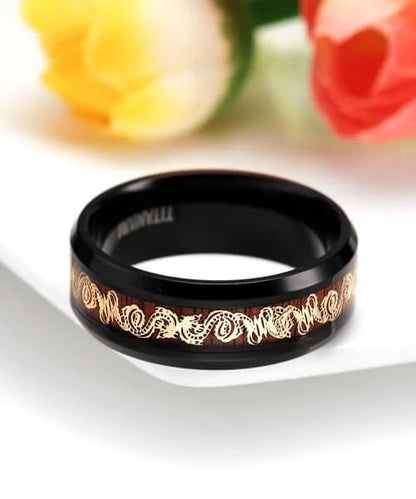 BAGUE EN BOIS Dragon - Bois Eden