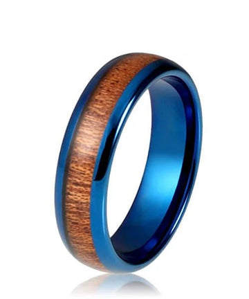 BAGUE EN BOIS Elior Klimt bleu