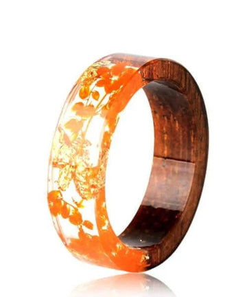 BAGUE EN RÉSINE Aurore