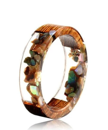 BAGUE EN RÉSINE Terra
