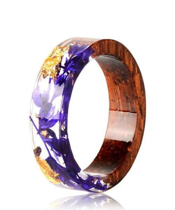 BAGUE EN RÉSINE Violine