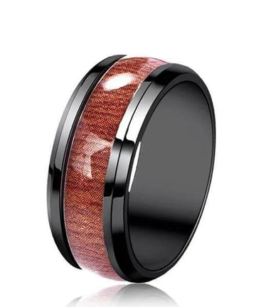 BAGUE EN BOIS Primale noire