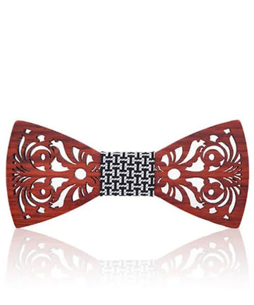 COFFRET NOEUD PAPILLON BOIS Kapur blanc