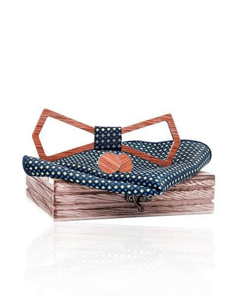 COFFRET NOEUD PAPILLON BOIS Specta Dim