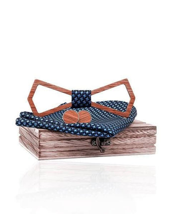 COFFRET NOEUD PAPILLON BOIS Specta royal