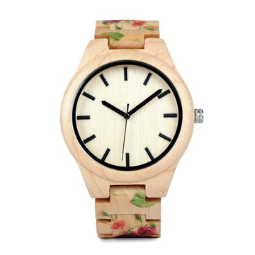 MONTRE EN BOIS FEMME Flona