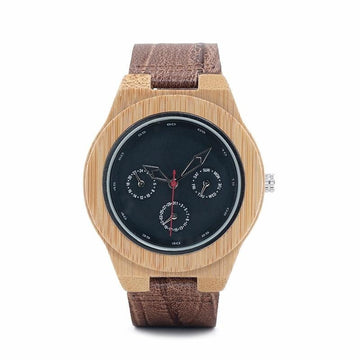 MONTRE EN BOIS HOMME Angkor