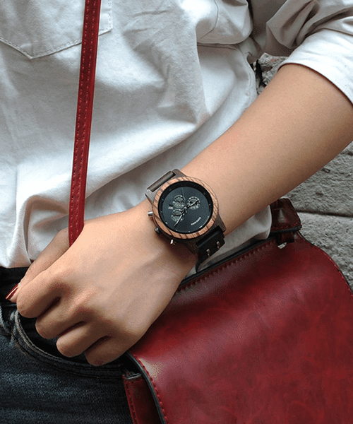 MONTRE EN BOIS HOMME BE Radiant - Bois Eden