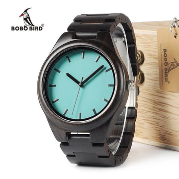 MONTRE EN BOIS HOMME Blux