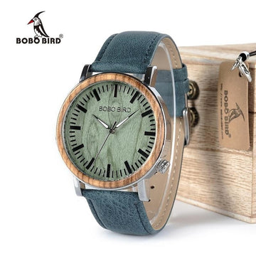 MONTRE EN BOIS HOMME Cartha