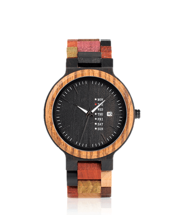 MONTRE EN BOIS HOMME ET FEMME BE Inca