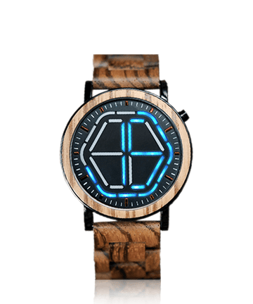MONTRE EN BOIS HOMME ET FEMME BE Tron