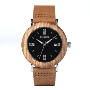 MONTRE EN BOIS HOMME ET FEMME Canne Ex