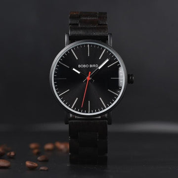 MONTRE EN BOIS HOMME ET FEMME Carldo