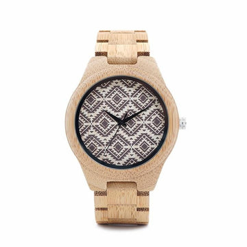 MONTRE EN BOIS HOMME Fanua