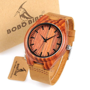 MONTRE EN BOIS HOMME Gobi