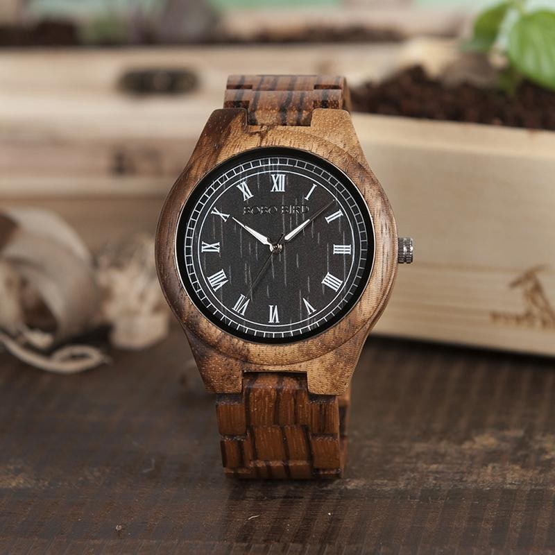 MONTRE EN BOIS HOMME Machu - Bois Eden