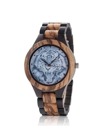 MONTRE EN BOIS HOMME Matra tigre
