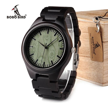 MONTRE EN BOIS HOMME Perke