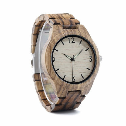 MONTRE EN BOIS HOMME Rupto - Bois Eden
