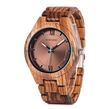 MONTRE EN BOIS HOMME Templa