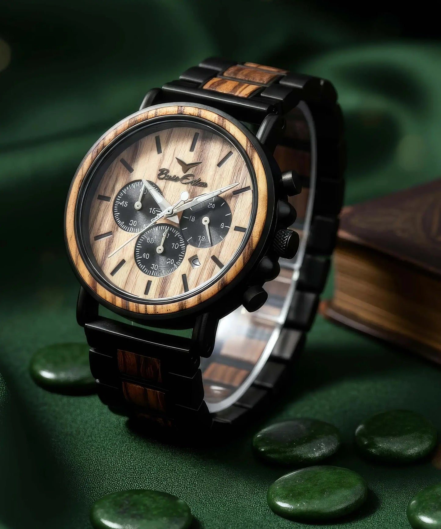 Montre en bois Royal Zebrano