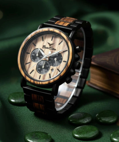Montre en bois Royal Zebrano