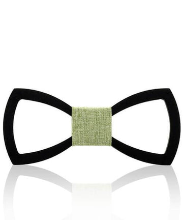 NOEUD PAPILLON BOIS Braham Sim vert