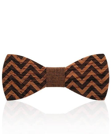 NOEUD PAPILLON BOIS Jacaranda marron