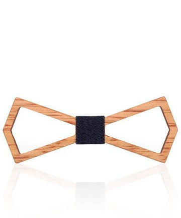 NOEUD PAPILLON BOIS Kauri noir