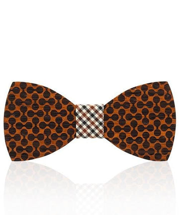 NOEUD PAPILLON BOIS Noisetier