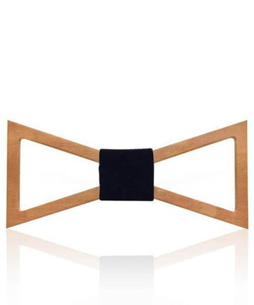 NOEUD PAPILLON BOIS Reco noir