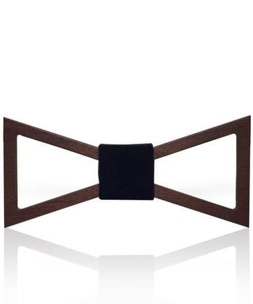 NOEUD PAPILLON BOIS Reco Sim noir