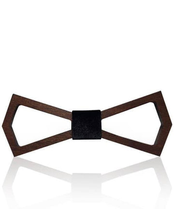 NOEUD PAPILLON BOIS Specta Vosta noir