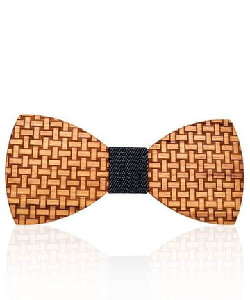 NOEUD PAPILLON BOIS Yucca noir