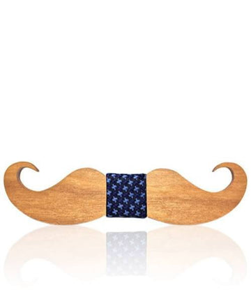NOEUD PAPILLON ENFANT MOUSTACHE Aristo royal bleu